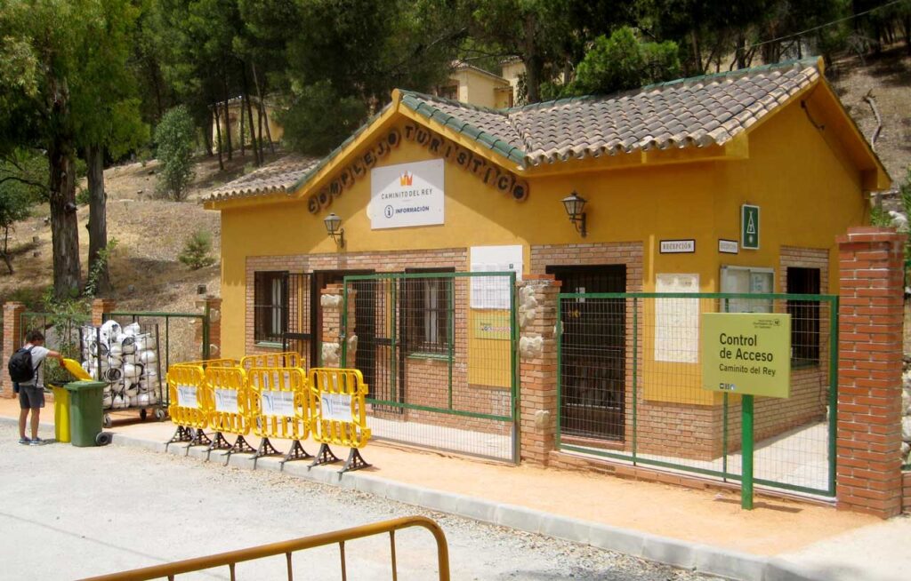 Caminito del Rey Entrance Control de acceso