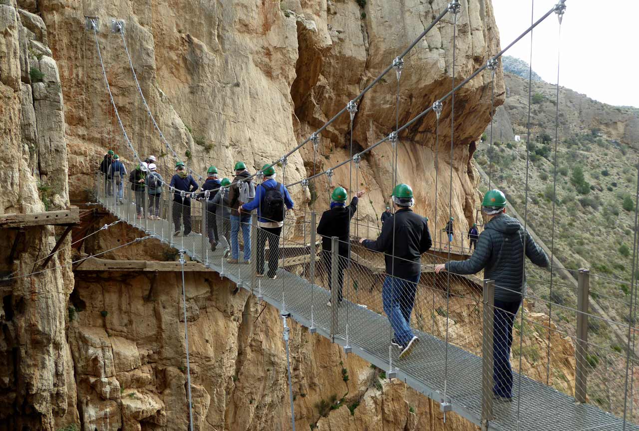 Desfiladero de Los Gaitanes Caminito del Rey