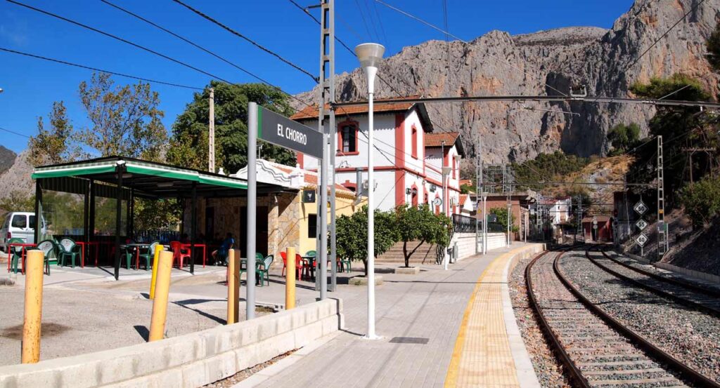 El Chorro Train station