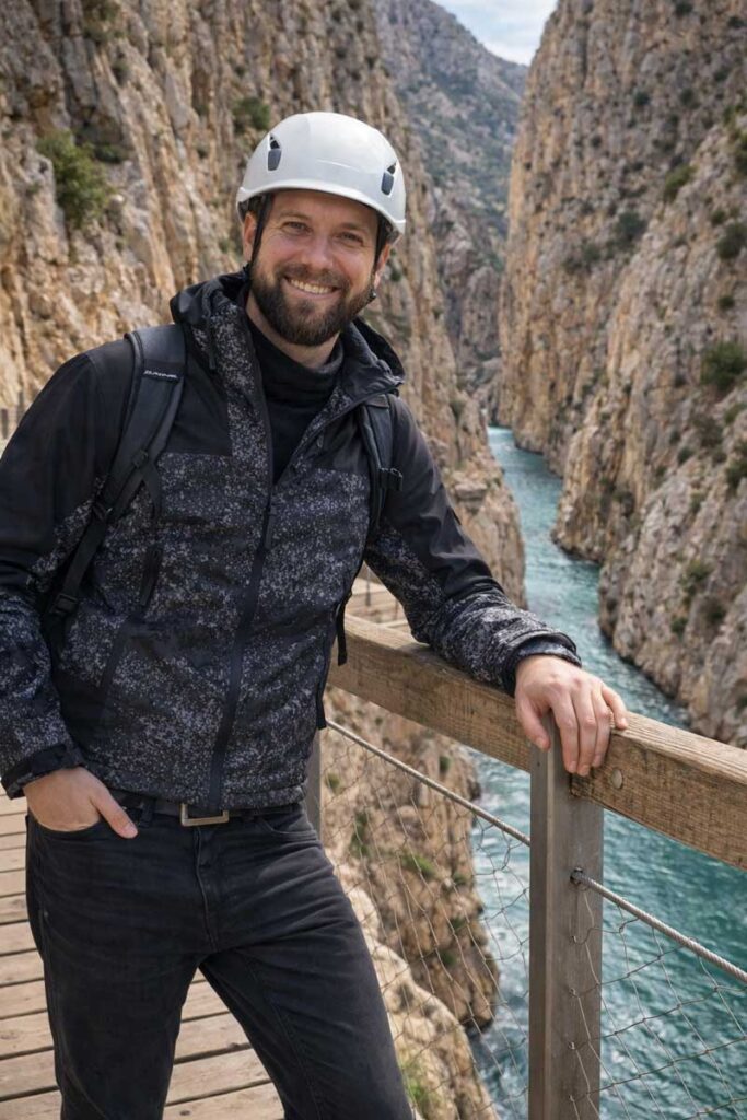 Roman at Caminito del Rey